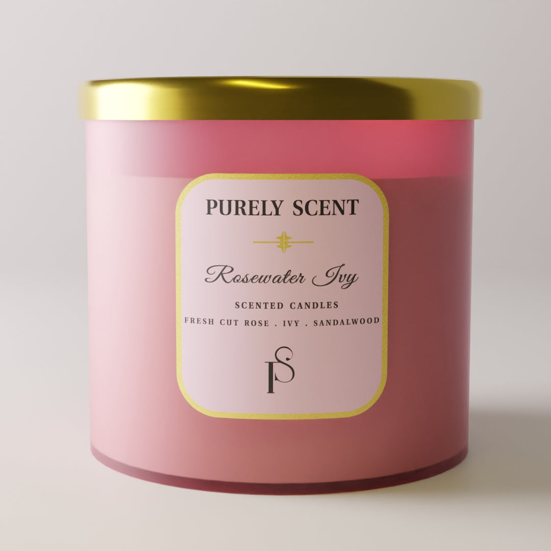 Rosewater Ivy Candle